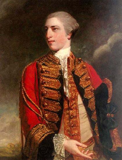 Sir Joshua Reynolds Portrait of Charles Fitzroy Spain oil painting art